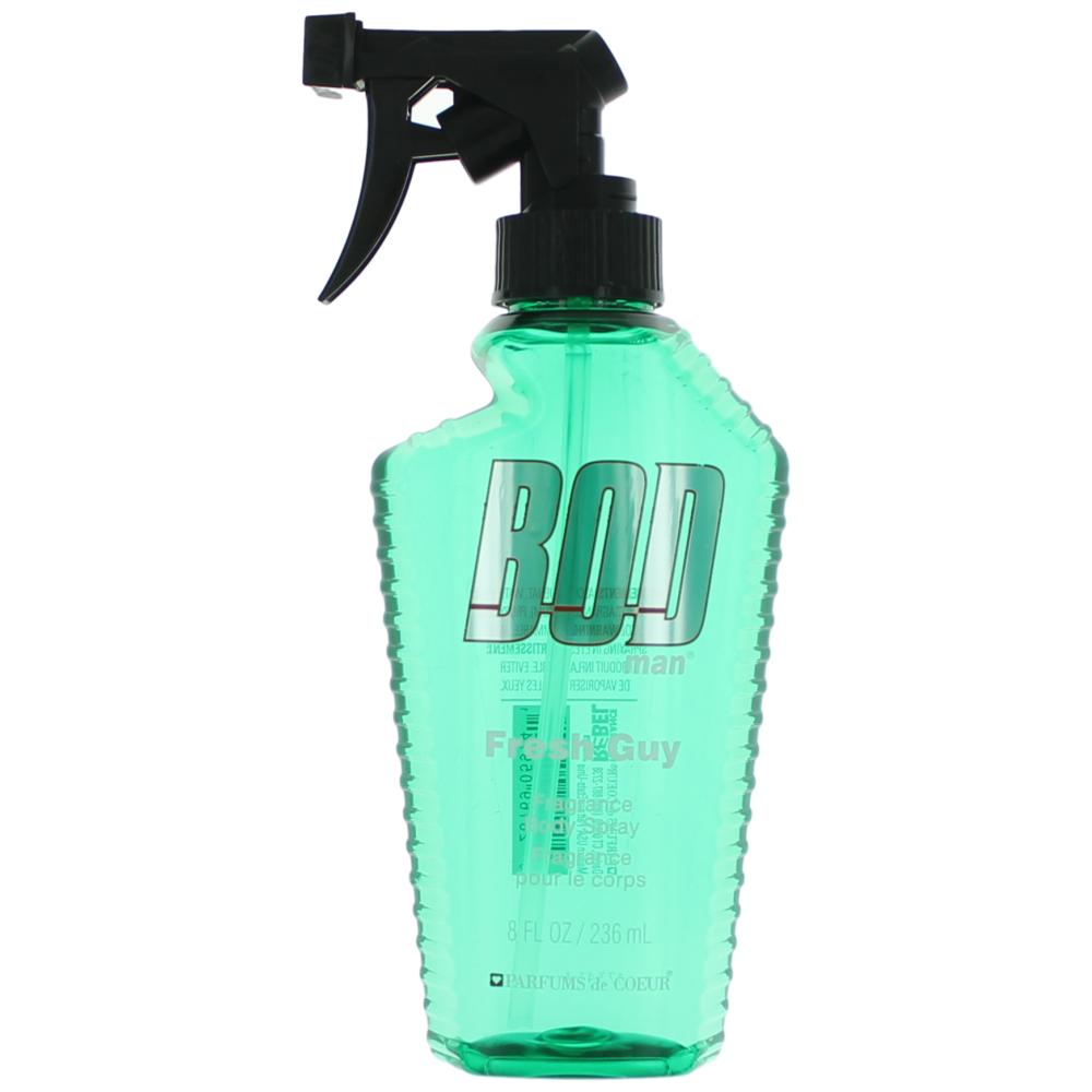 Bod Man Fresh Guy by Parfums De Coeur, 8oz Frgrance Body Spray men