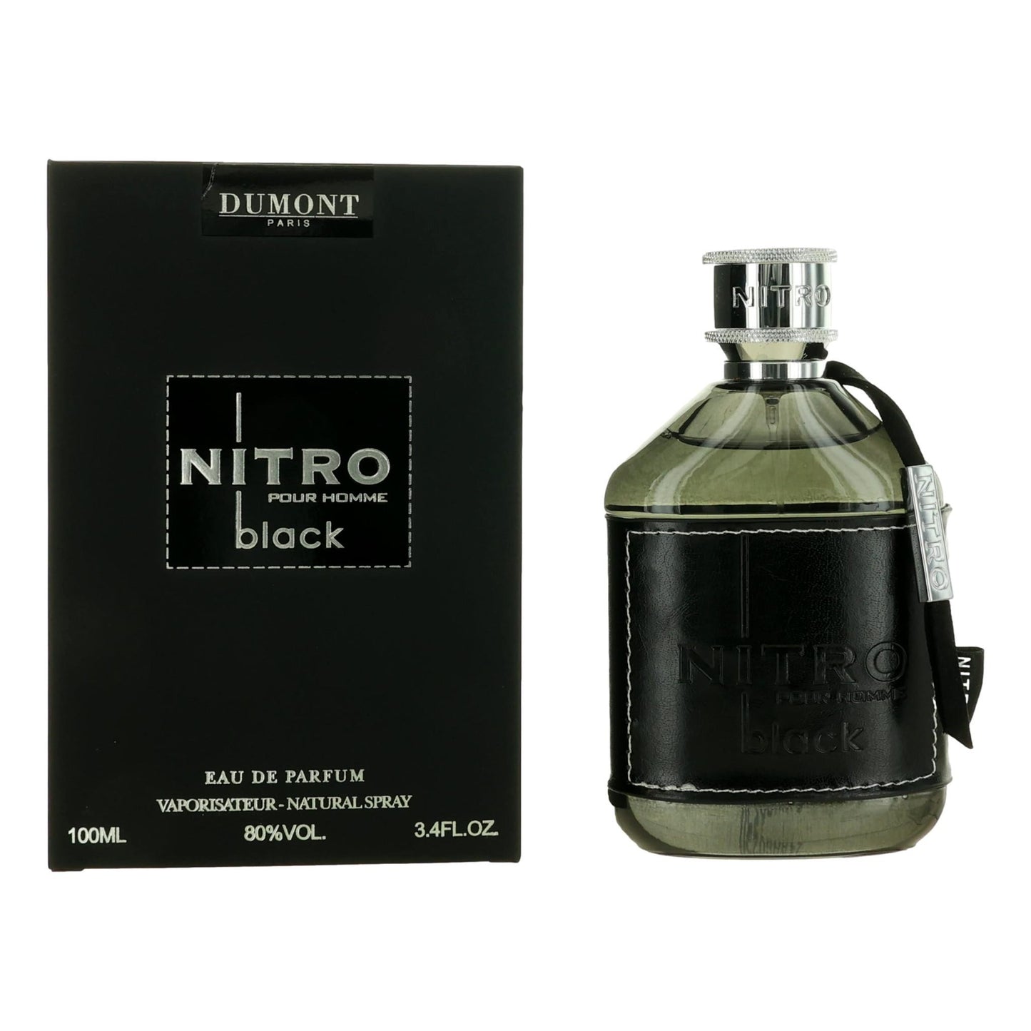 Nitro Black by Dumont, 3.4 oz EDP Spray for Men