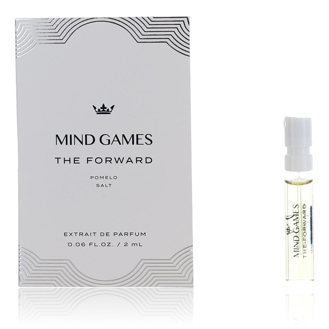 The Forward by Mind Games, 0.06oz Extrait de Parfum for Unisex Sample