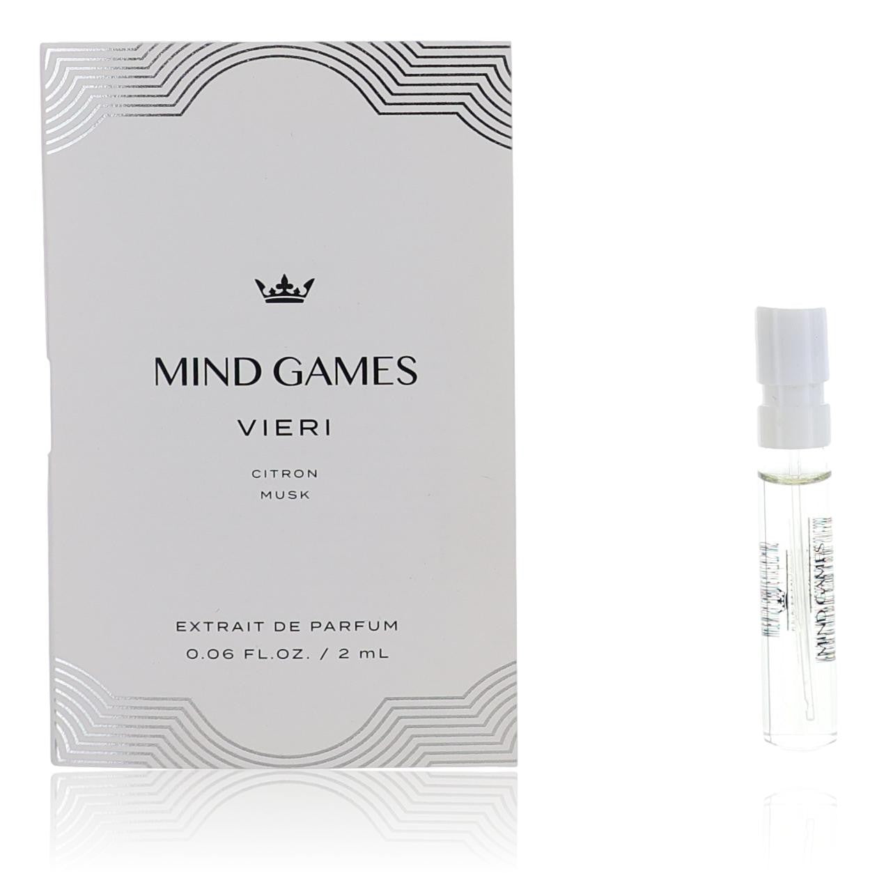 Vieri by Mind Games, 0.06 oz Extrait de Parfum for Unisex Sample