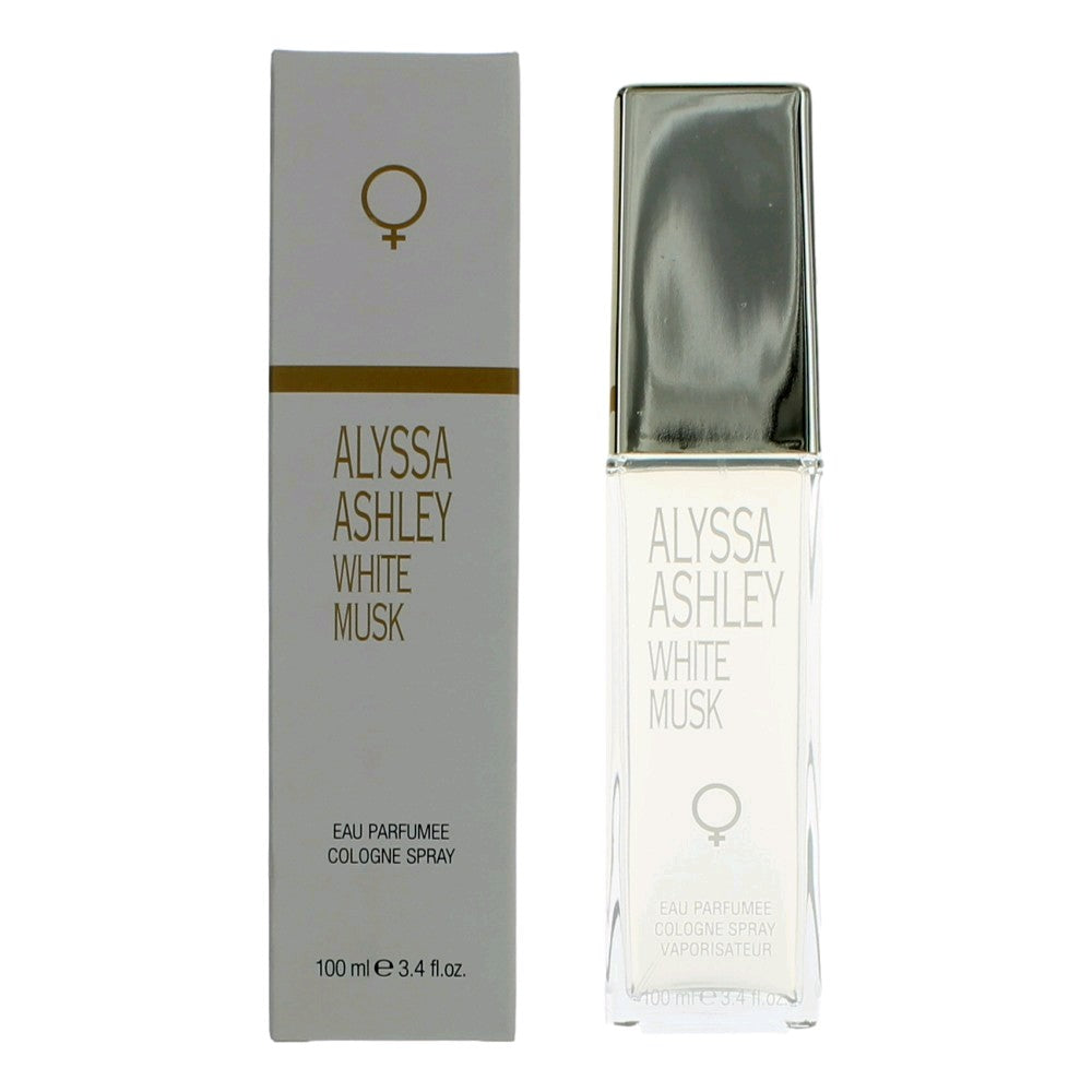 White Musk by Alyssa Ashley, 3.4oz Eau Parfumee Cologne Spray women