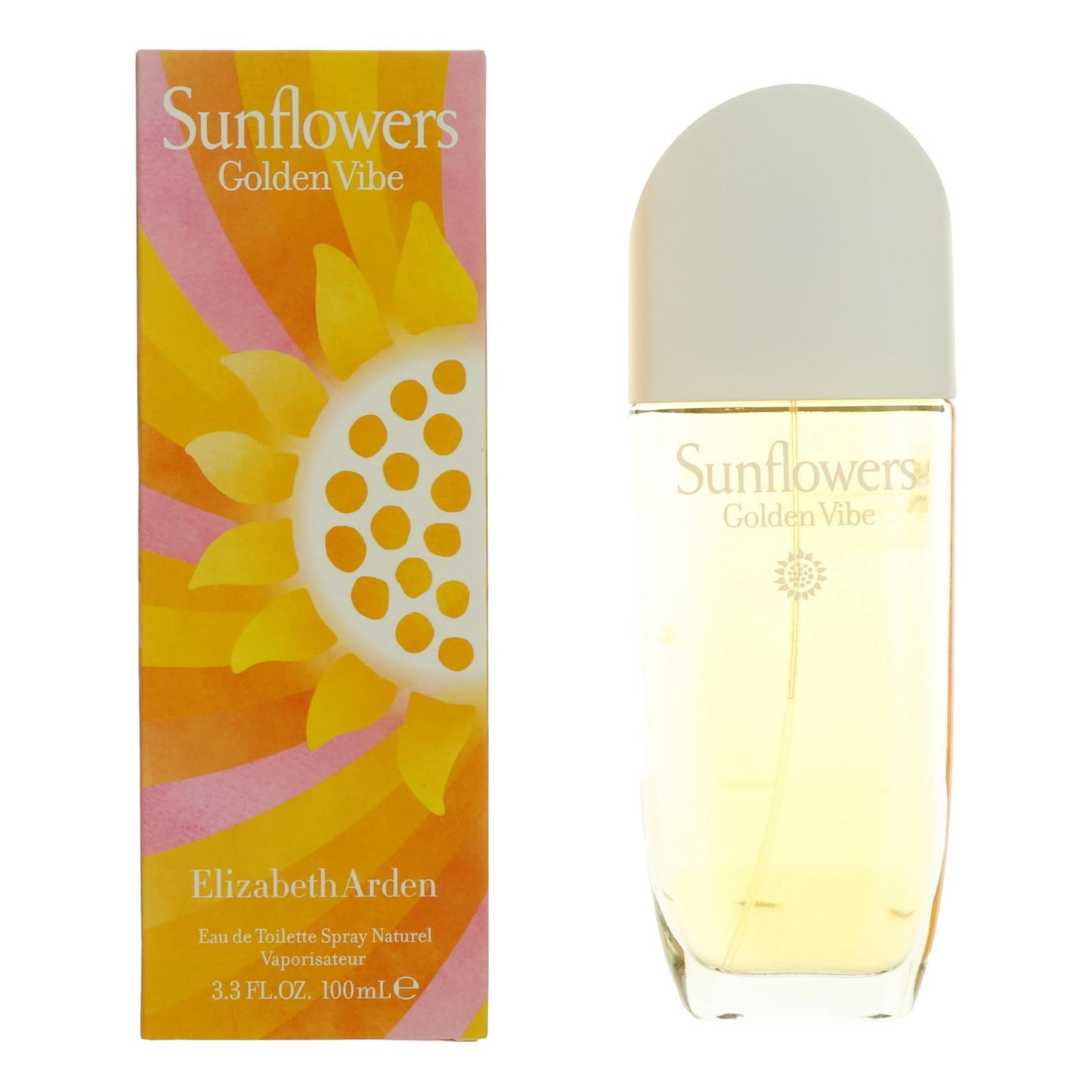 Sunflowers Golden Vibe by Elizabeth Arden, 3.3 oz EDT Spray for Women