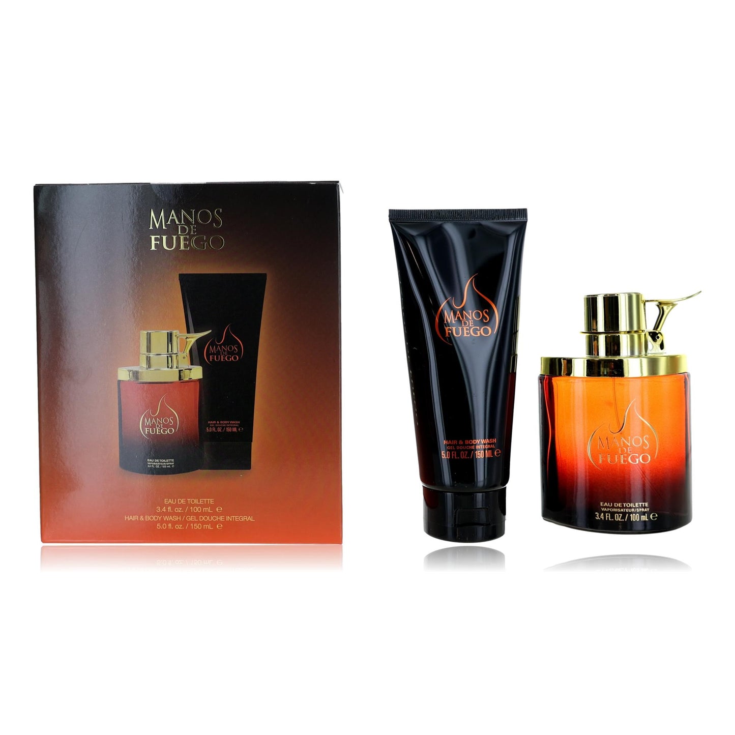 Caliente by Manos De Fuego, 2 Piece Gift Set for Men