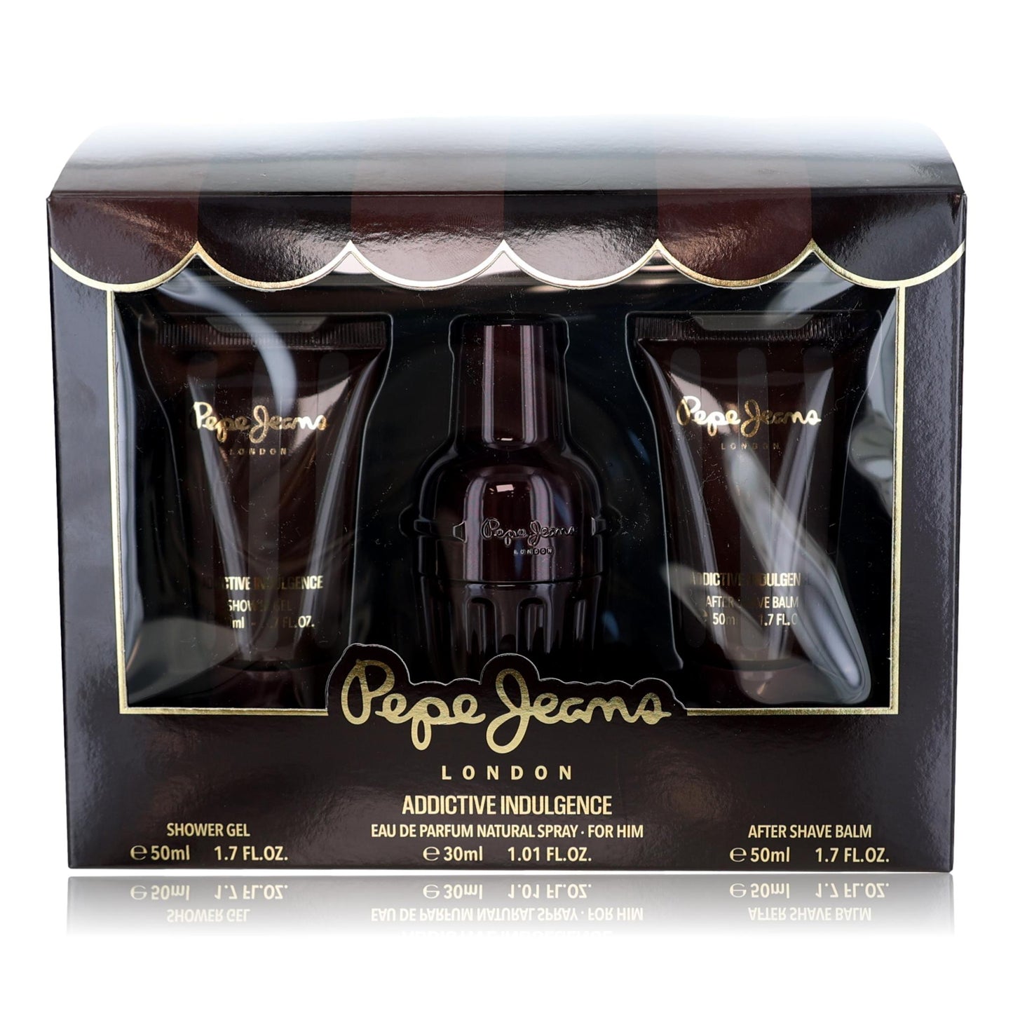 Addictive Indulgence by Pepe Jeans, 3 Piece Gift Set for Men
