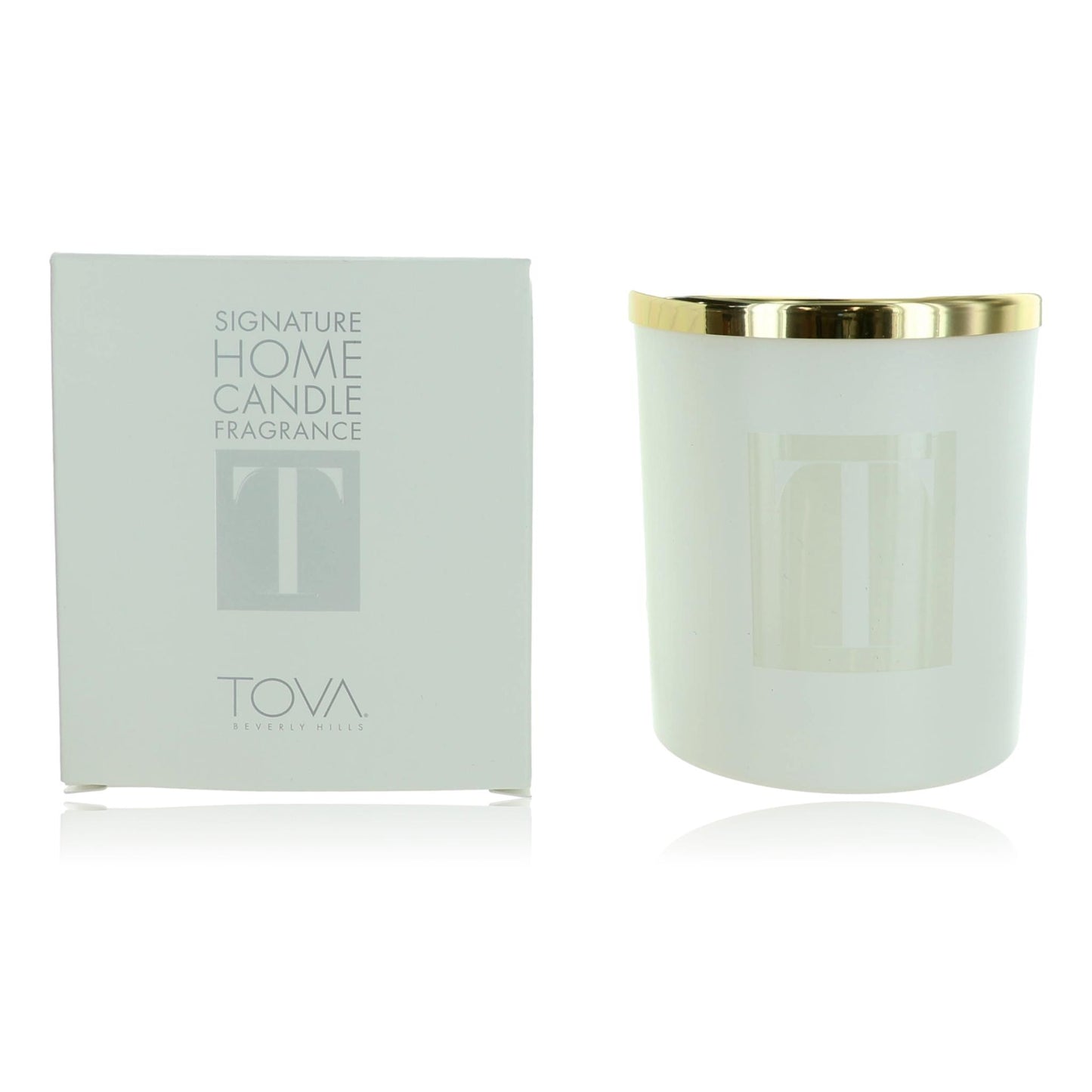 Tova Signature Home Candle by Tova, 8oz Soy Blend Candle - Tova Signature