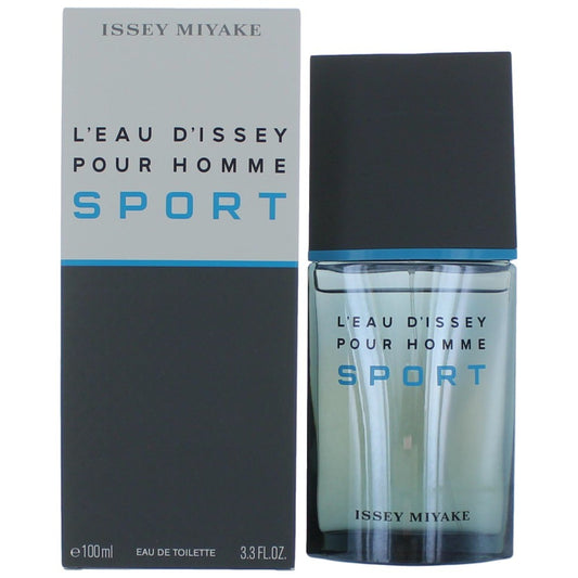 L'eau D'Issey Pour Homme Sport by Issey Miyake, 3.3oz EDT Spray men