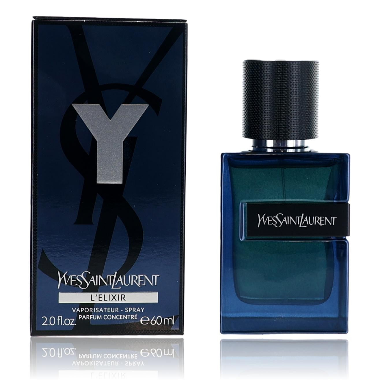 Y L'Elixir by Yves Saint Laurent, 2 oz Parfum Concentre Spray for Men