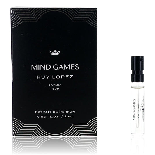 Ruy Lopez by Mind Games, 0.06 oz Extrait de Parfum for Unisex Sample