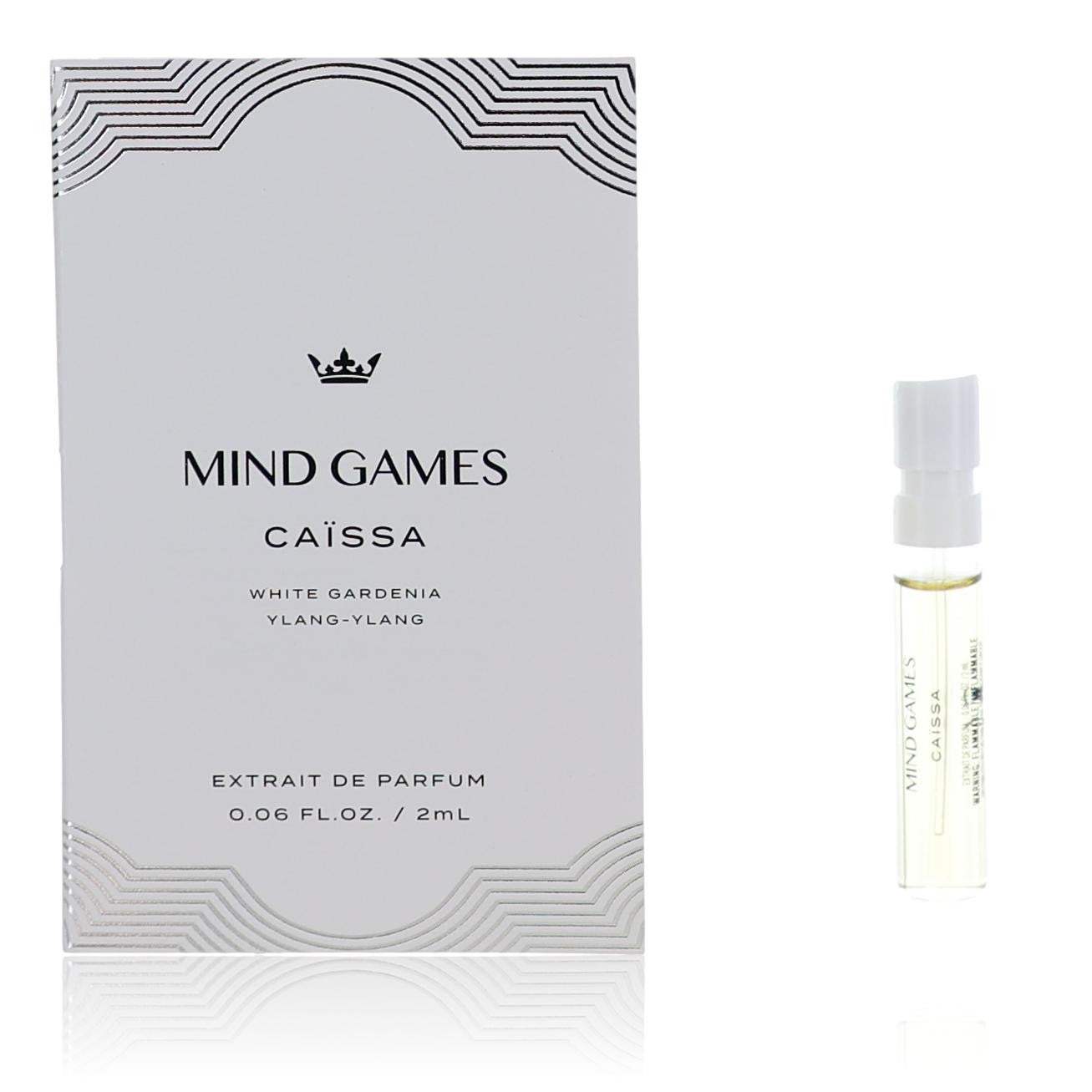 Caissa by Mind Games, 0.06 oz Extrait De Parfum for Unisex Sample