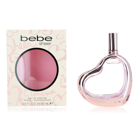 bebe Sheer by bebe, 3.4 oz EDP Spray for Women