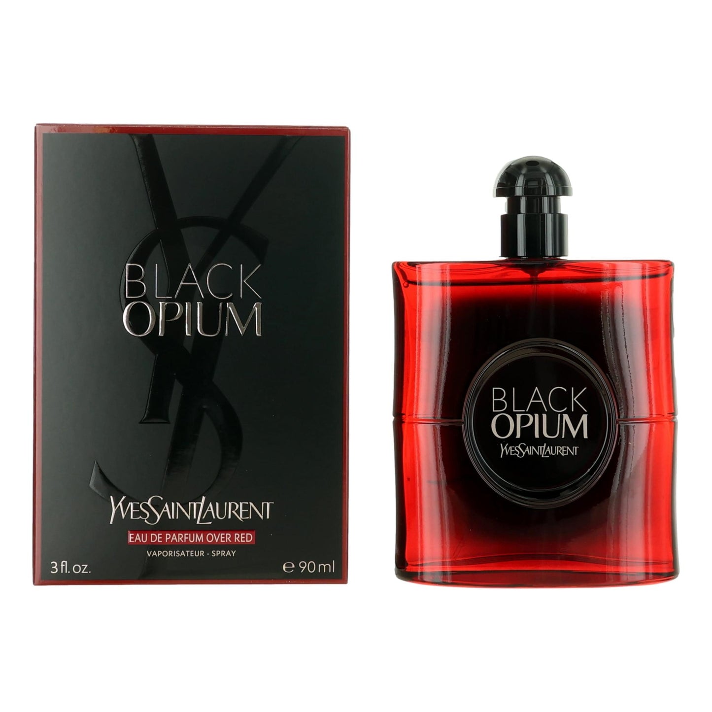 Black Opium Over Red by Yves Saint Laurent, 3 oz EDP Spray for Women