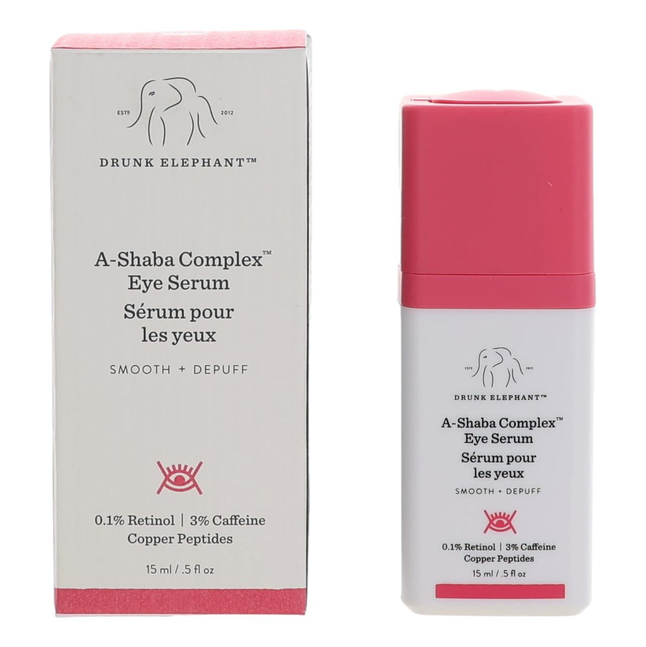 Drunk Elephant A-Shaba Complex by Drunk Elephant, 0.5 oz Eye Serum
