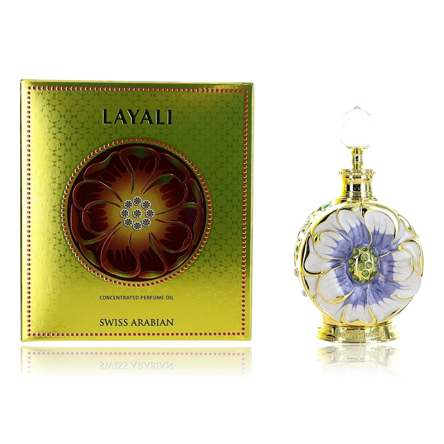 Layali by Swiss Arabian, 0.5 oz Concentrated Perfume Oil for Women