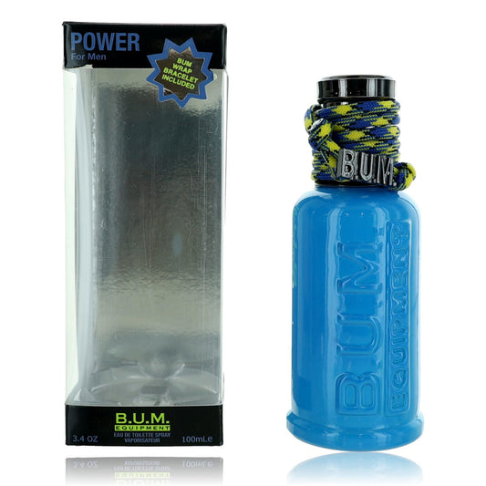 Power by B.U.M. Equipment, 3.4 oz EDT Spray for Men