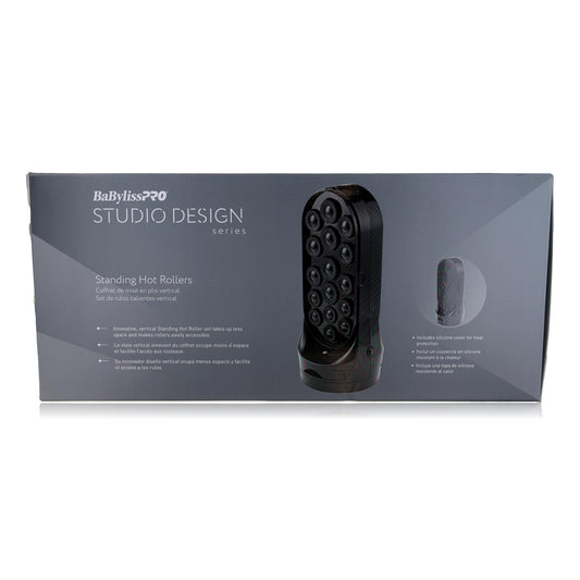 Studio Design Series Standing Hot Rollers by BaBylissPRO,  16 Pieces