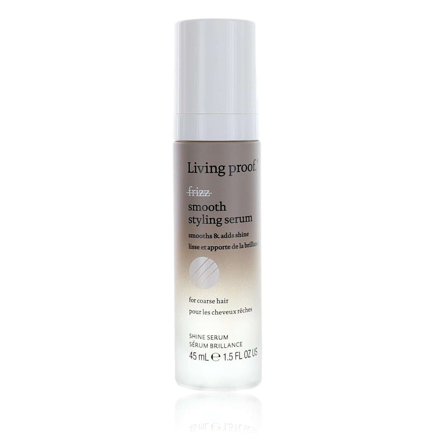 Living Proof No Frizz Smooth Styling Serum, 1.5oz Hair Shine Serum
